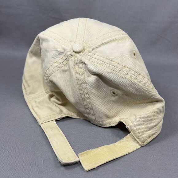 Landshark Lager Beer Strapback Hat Cap Distressed Khaki Trucker Golfer Dad Mens - Picture 14 of 14
